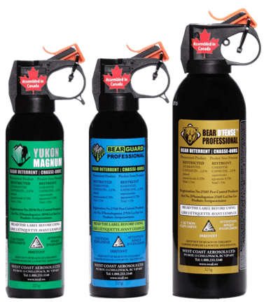 Defense Aerosols bear spray data safety sheets